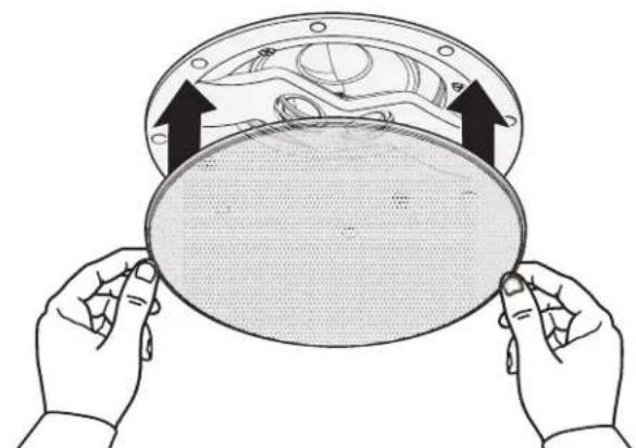 BOSE Virtually Invisible 591 - Pose de la grille - 1