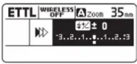 CANON Speedlite 430EX IIIRT - P.Fn-08: DIRECT (Modifications des régages de la molette) - 1