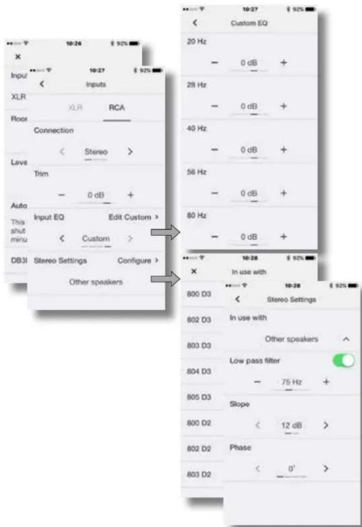 BOWERS & WILKINS DB4S - Input Set up - 2
