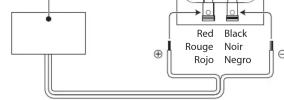 JVC CWDR104 - ■ Raccorder à un amplificateur dont la puissance nominale (RMS) est égale ou inférieure à celle du haut-parleur. - 1