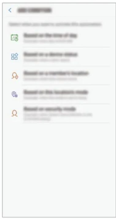 SAMSUNG SmartThings Wifi ETWV525 - Definir automatizations - 3