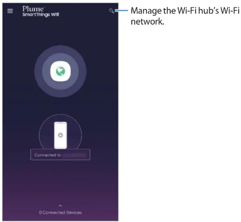 SAMSUNG SmartThings Wifi ETWV525 - Advanced settings of the Wi-Fi router feature - 1