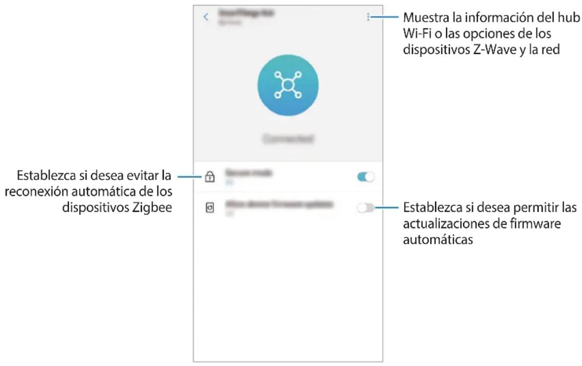 SAMSUNG SmartThings Wifi ETWV525 - Selecciona una option y configure la referencia de Hub Samsung SmartThings. - 1