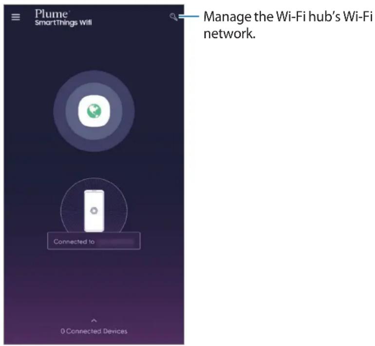 SAMSUNG SmartThings Wifi ETWV525 - Advanced settings of the Wi-Fi router feature - 1