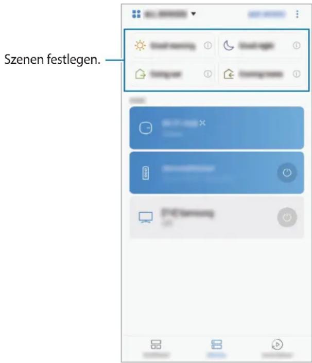 SAMSUNG SmartThings Wifi ETWV525 - Szenen aktivieren - 1