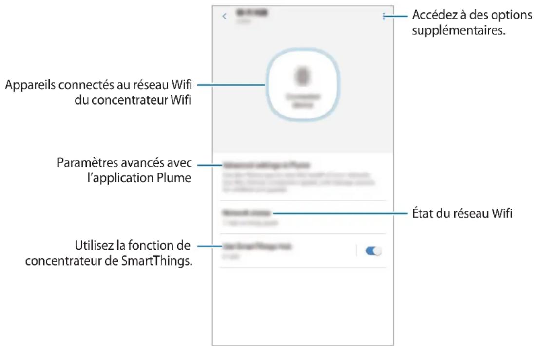 SAMSUNG SmartThings Wifi ETWV525 - Configuration de la fonction de routeur Wifi - 1