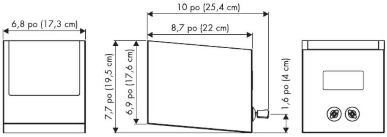 Martin Logan Motion AFX - DESSINS DIMENSIONNELS - 1