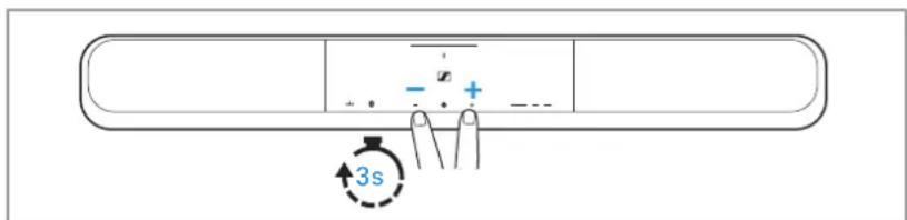 SENNHEISER AMBEO SB01 - Démarrer le calibrage - 1