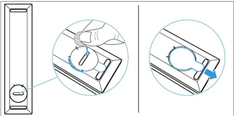 SENNHEISER AMBEO SB01 - Préparer la télécommande SB02-RC - 1