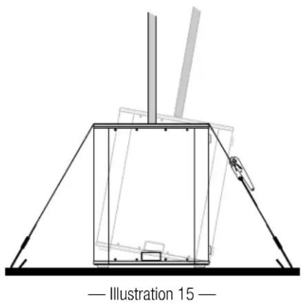 QSC KS212C - Enceintes sur mât sur un caisson de graves - 11