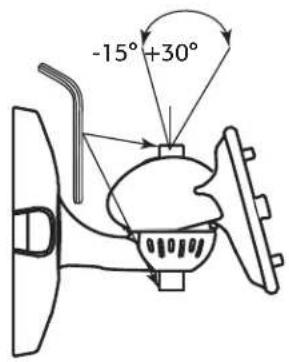 QSC ADS8T - Ajuste el ángulo del soporte X-Mount™ - 2