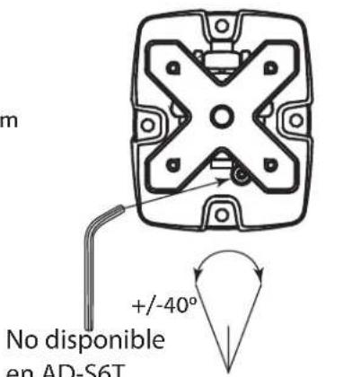 QSC ADS8T - Ajuste el ángulo del soporte X-Mount™ - 4