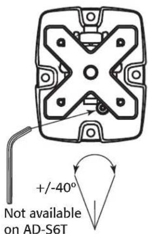 QSC ADS6T - Adjust the Angle of the X-Mount™ Bracket - 4