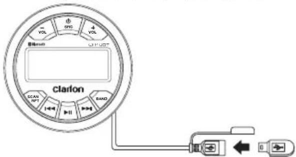 CLARION GR10BT - Raccordement - 1