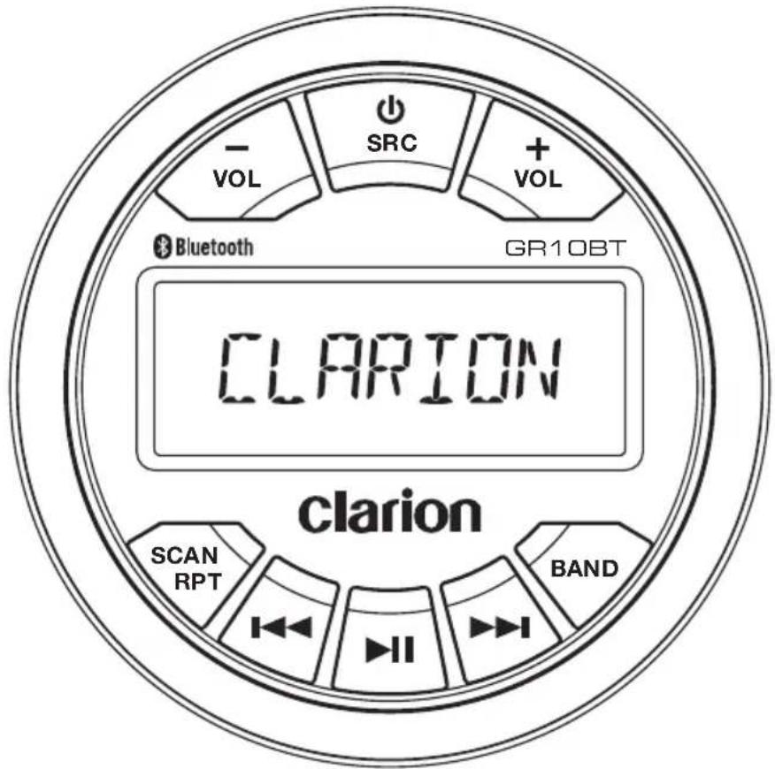 CLARION GR10BT - Operational Panel - 1