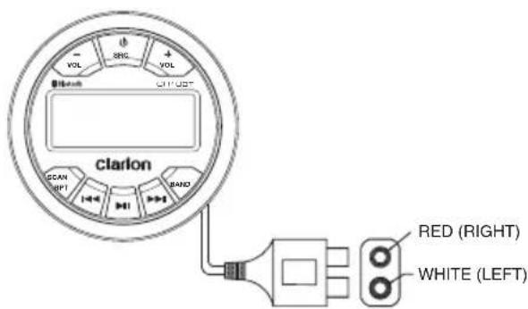 CLARION GR10BT - AUX Mode Operation - 1