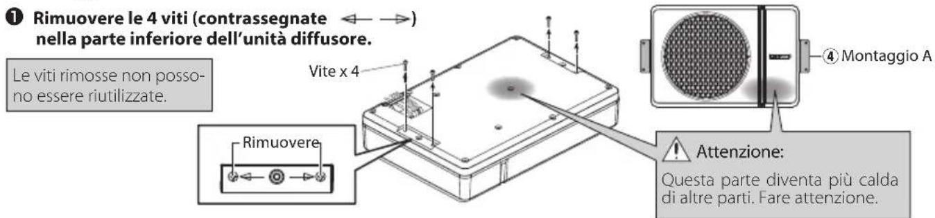 KENWOOD KSCPSW8 - Fissaggio del subwoofer - 1