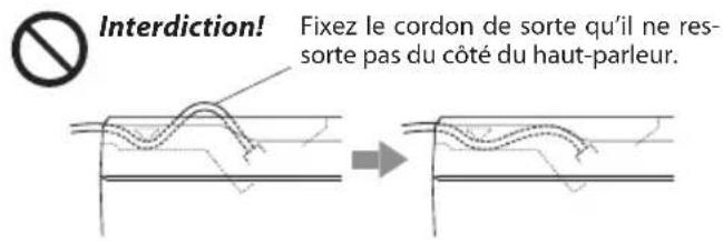 KENWOOD KSCPSW8 - Fixation du cordon - 2