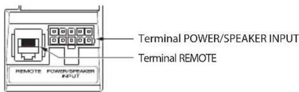 KENWOOD KSCPSW8 - Terminais do subwoofer - 2