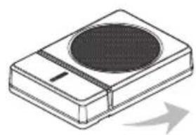 KENWOOD KSCPSW8 - Terminal del subwoofer - 1