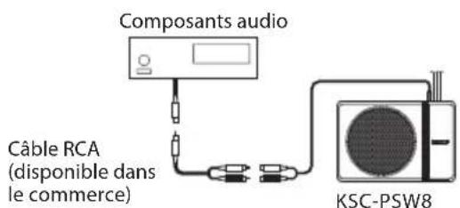 KENWOOD KSCPSW8 - Exemple - 2