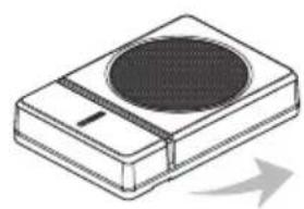 KENWOOD KSCPSW8 - Terminals of Subwoofer - 1