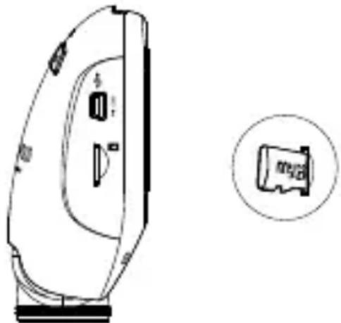 KENWOOD DRVA700WDP - Insérez votre carte microSD dans l'appareil - 1