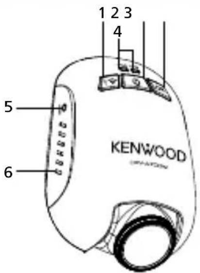 KENWOOD DRVA700WDP - - Mode Parking - 1