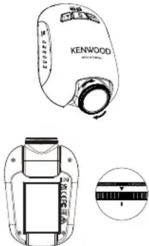KENWOOD DRVA700WDP - Réglage du filtré polarisant circulaire - 1