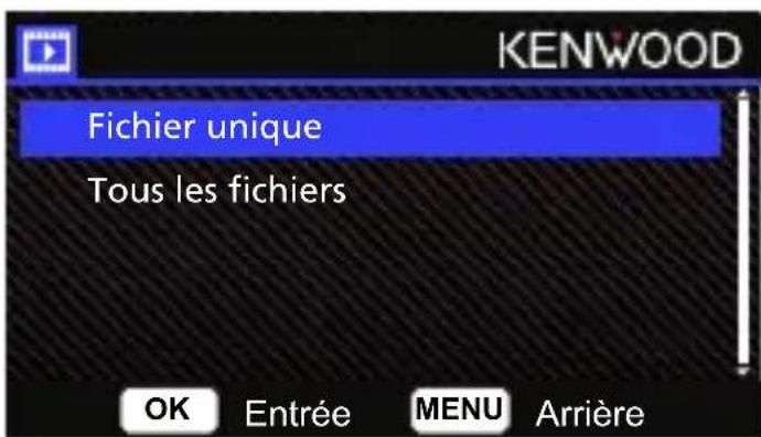 KENWOOD DRVA501WDP - EFFACER DES FICHIERS - 2