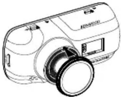 KENWOOD DRVA501WDP - Installation du filtré polarisant circulaire - 1