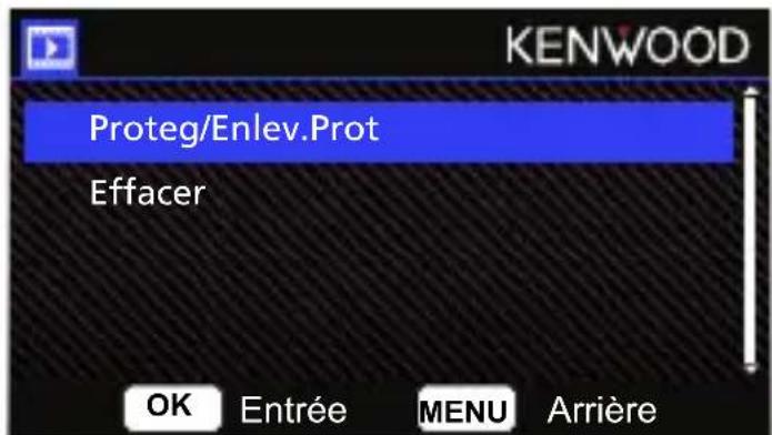 KENWOOD DRVA501WDP - PROTEGER/DEPROTEGER DES FICHIERS - 1