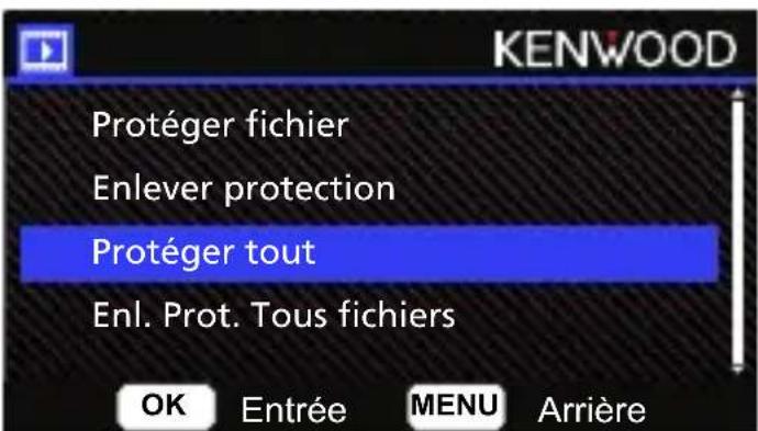 KENWOOD DRVA501WDP - PROTEGER/DEPROTEGER DES FICHIERS - 4