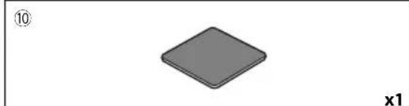 KENWOOD Excelon DNX696S - Accessoires fournis pour l'installation - 10