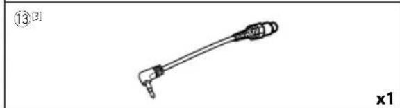 KENWOOD Excelon DNX696S - Accessoires fournis pour l'installation - 13