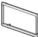 KENWOOD Excelon DNX696S - Supplied accessories for installation - 8