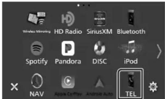 KENWOOD Excelon DNX696S - Make a call - 2