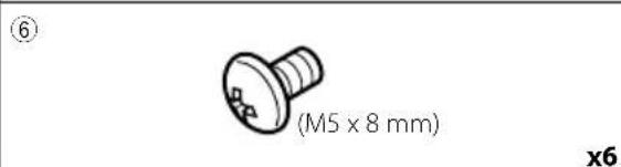 KENWOOD Excelon DNX696S - Accessoires fournis pour l'installation - 6