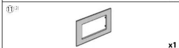 KENWOOD Excelon DNX696S - Accessoires fournis pour l'installation - 11