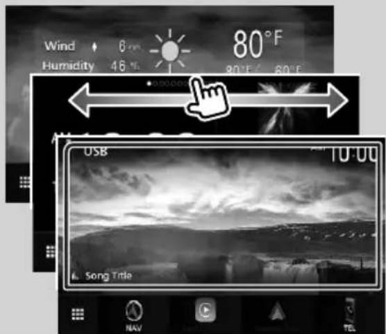 KENWOOD Excelon DNX696S - Widget - 3