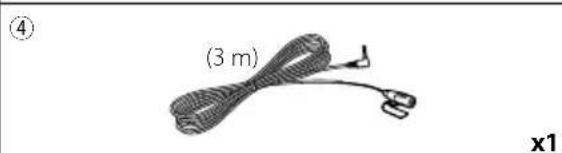 KENWOOD Excelon DNX696S - Accessoires fournis pour l'installation - 4