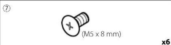 KENWOOD Excelon DNX696S - Accessoires fournis pour l'installation - 7