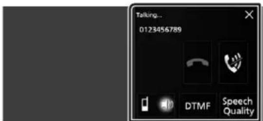KENWOOD Excelon DNX696S - - Operaciones durante una llamada - 1