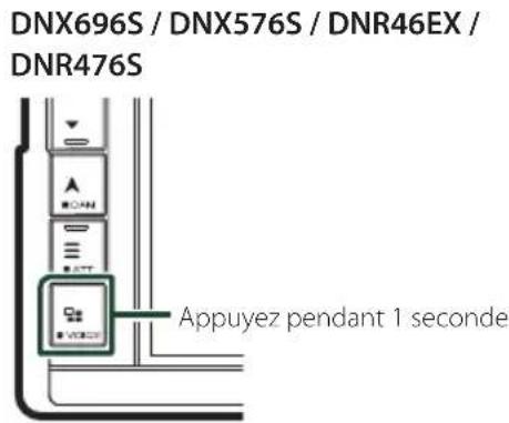 KENWOOD DNX576S - Utilizez Siri - 2