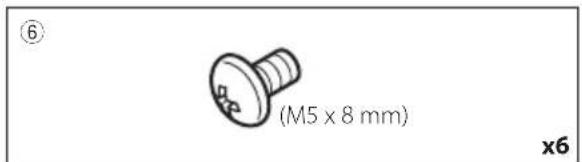 KENWOOD Excelon DDX9907XR - Accessoires fournis pour l'installation - 6
