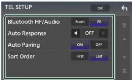 KENWOOD Excelon DDX9907XR - Configuration Mains libres - 3