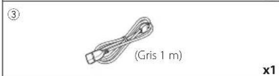 KENWOOD Excelon DDX9907XR - Accessoires fournis pour l'installation - 3