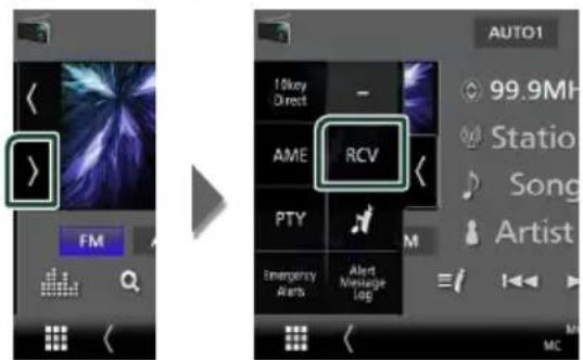 KENWOOD Excelon DDX9907XR - Mode de réception - 1