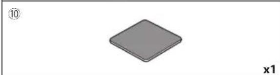 KENWOOD Excelon DDX9907XR - Accessoires fournis pour l'installation - 10