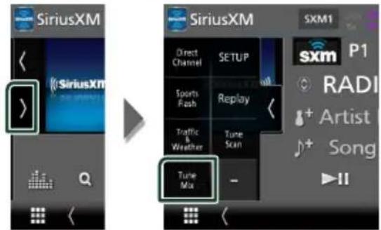 KENWOOD Excelon DDX9907XR - TuneMixTM - 1